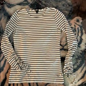 Ann Taylor striped long sleeve